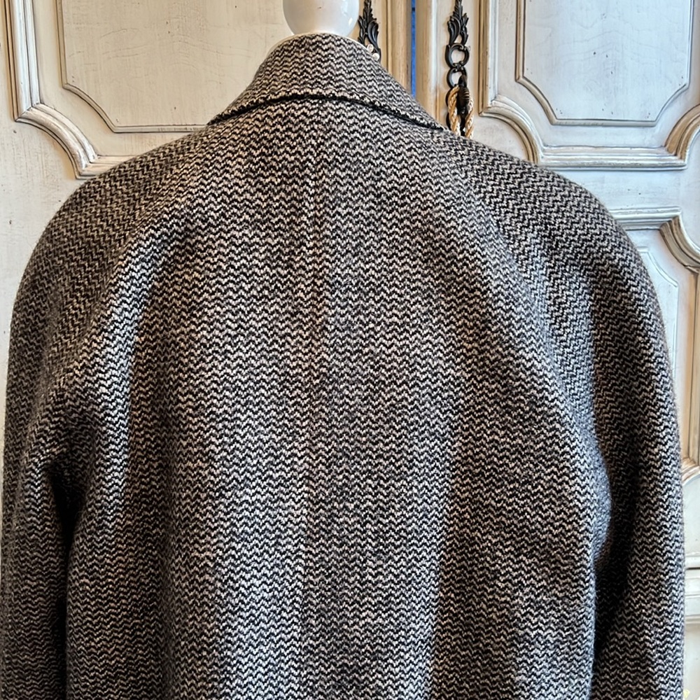 BRITISH TWEED CUSTOM TOP COAT MEN’S SZ XLG 44R FROM SAMUEL MARTIN LTD LONDON UK - Picture 9 of 14